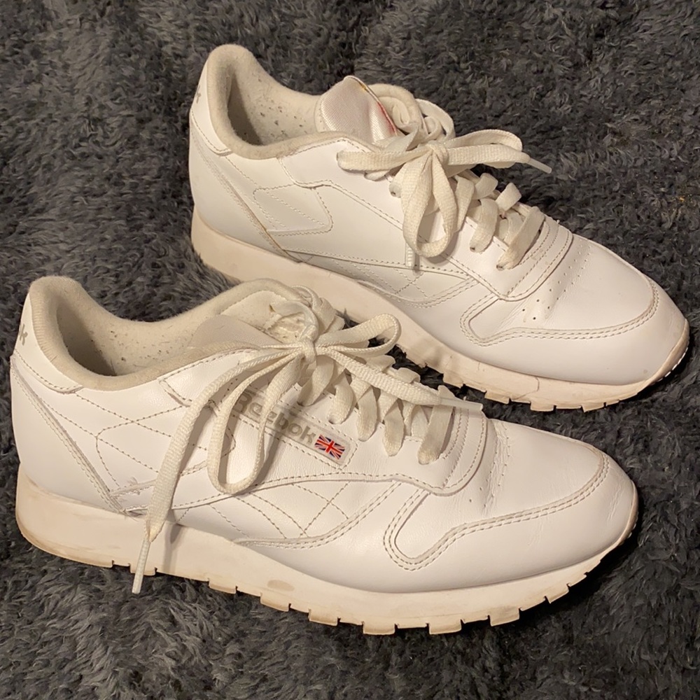 White Reebok classics